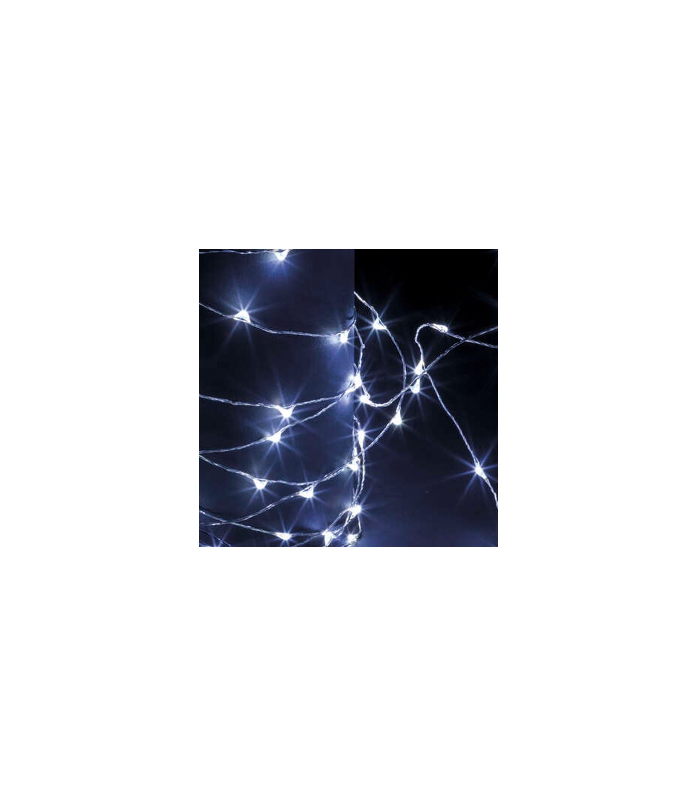 TKS - Outdoor White LED Lights 30m (300 Bulbs)