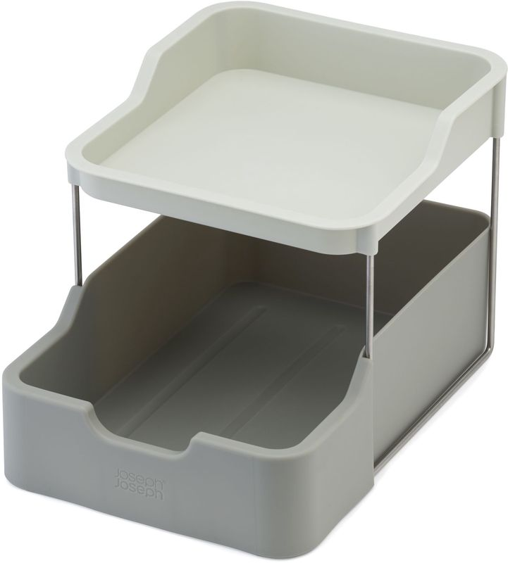 Joseph Joseph - Cupboard Organizer 2 Tier Grey