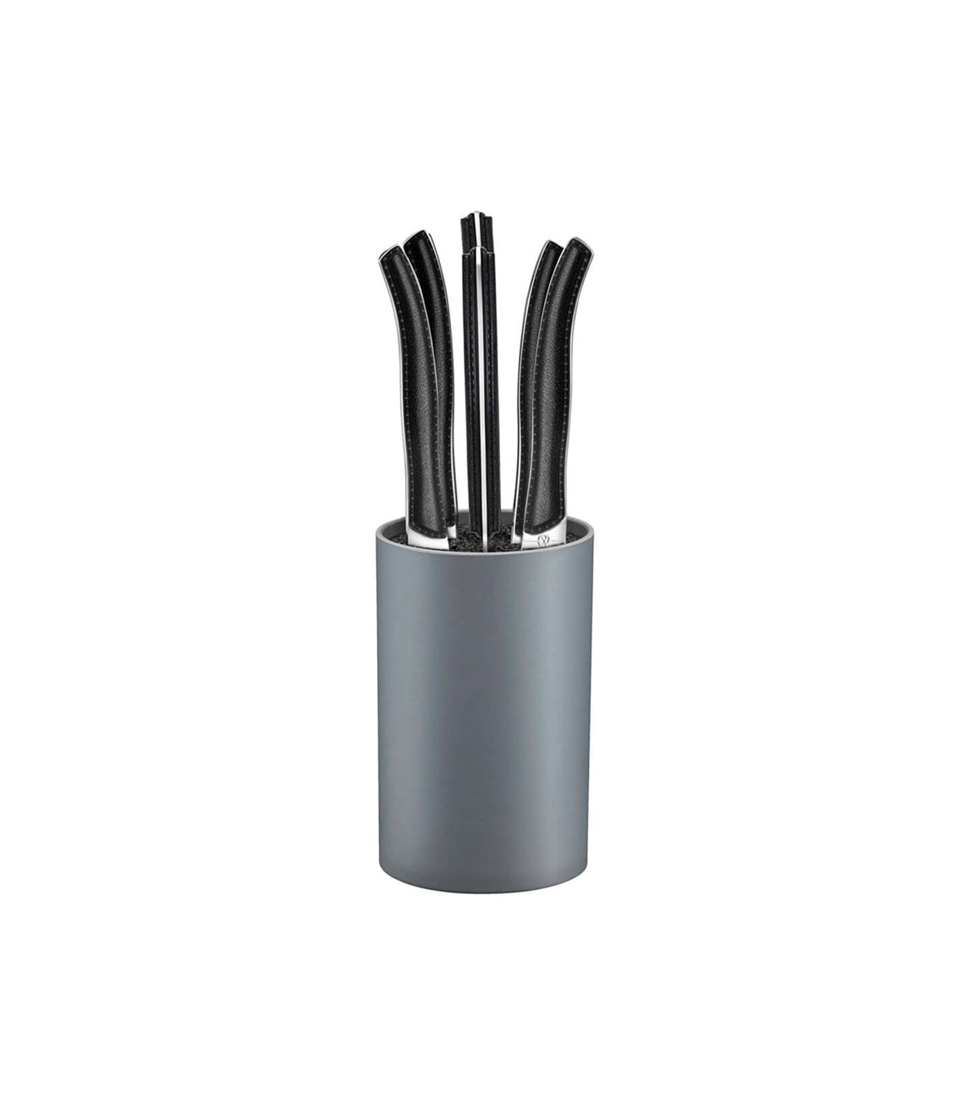 Amefa - Sky Lag 6pc Black Steak Knives Block