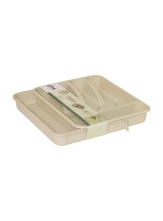 TKS - Expandable Cutlery Tray Poly 6 Compartments