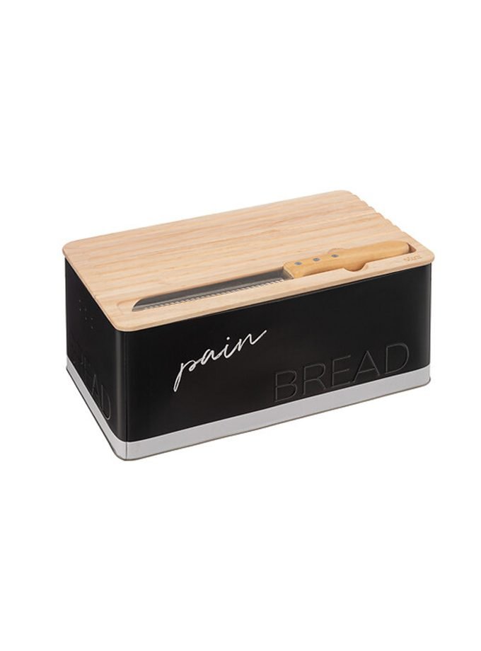 TKS - Color Edition Metal Bread Bin Embossed